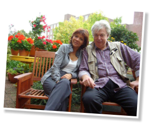 Ton en Lorna Heijnen van Rensburg, behandelaars bij Consultancy Bureau Mediplan